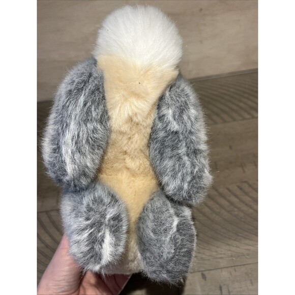 STEIFF Rabbit bunny ear tag plush stuffed animal stuffy vtg dossy plushie toy - Picture 4 of 6